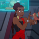 Shuri and Tippy Toe. This is so wholesome.